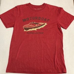 🎉HP🎉Fossil Brand T-shirt Motorboat rental & Repair